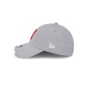 Nebraska New Era 9Forty Grey Snapback Hat